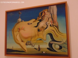 Rostro del gran Masturbador - Dalí